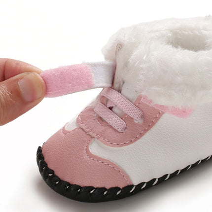 Winter Boots Soft Sole Walkers Newborn Baby First Winter Infant Footwear Toddler(Beige)-garmade.com