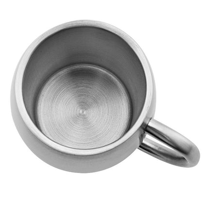 Stainless Steel Double Beer Mug Belly Cup-garmade.com