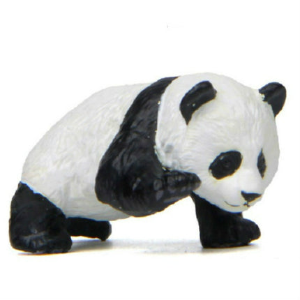 Panda Life Multi-shaped Micro-landscape Baked Landscape Doll Ornaments(Climbing Panda)-garmade.com