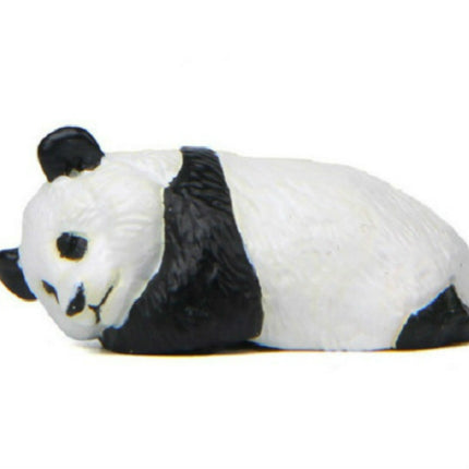 Panda Life Multi-shaped Micro-landscape Baked Landscape Doll Ornaments(Prone Panda)-garmade.com