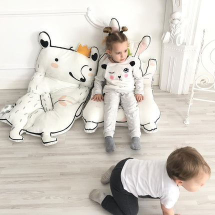 Children Blanket Thickening Crawling Game Carpet Mat, Style:Rabbit-garmade.com