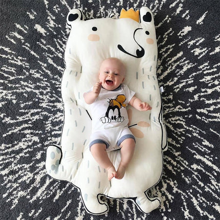 Children Blanket Thickening Crawling Game Carpet Mat, Style:Little Bear-garmade.com