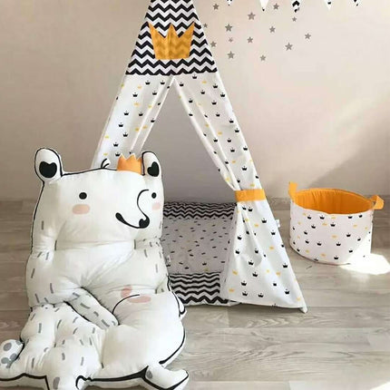 Children Blanket Thickening Crawling Game Carpet Mat, Style:Little Bear-garmade.com