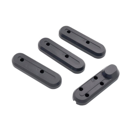 5 PCS 4 in 1 For Xiaomi Mijia M365 Scooter Motor Plastic Protective Cover Waterproof Cover Front and Rear Wheel Protection Blocks, Random Color Delivery-garmade.com