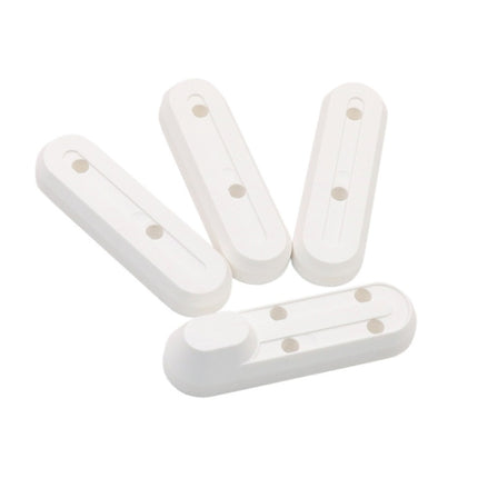 5 PCS 4 in 1 For Xiaomi Mijia M365 Scooter Motor Plastic Protective Cover Waterproof Cover Front and Rear Wheel Protection Blocks, Random Color Delivery-garmade.com