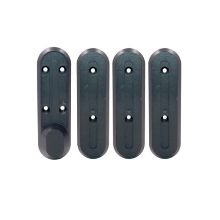 5 PCS 4 in 1 For Xiaomi Mijia M365 Scooter Motor Plastic Protective Cover Waterproof Cover Front and Rear Wheel Protection Blocks, Random Color Delivery-garmade.com