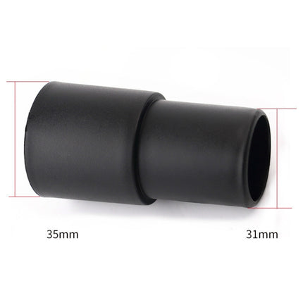 2 PCS Vacuum Cleaner Connector European Version Inner 32mm Brush Suction Head Adapter Mouth to 35mm Nozzle Head Cleaner Adapter(Black)-garmade.com