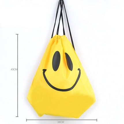 2 PCS Drawstring Pocket Clothing Bag Waterproof Beach Storage Bag(Pink)-garmade.com