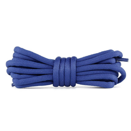 5 Pairs Bold Round Sneakers Casual Shoes Rope, Length:140cm(Blue)-garmade.com
