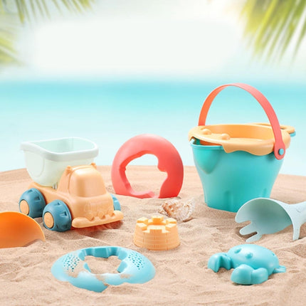 9 in 1 Outdoor Play Water Play Sand Soft Silicone Material Tool Children Play Water Toy Set-garmade.com