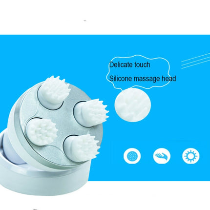 iKristin IK-T1 USB Charging Multi-function Household Pet Head Massager Manual Scalp Electric Massage Claw(White)-garmade.com