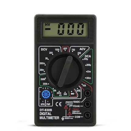 DT830B Mini Digital Multimeter Electrical Instrument-garmade.com