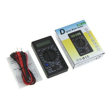 DT830B Mini Digital Multimeter Electrical Instrument-garmade.com