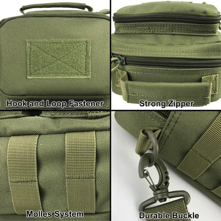 Outdoor Mountaineering Waterproof Shoulder Bag Shoulder Bag(ArmyGreen)-garmade.com