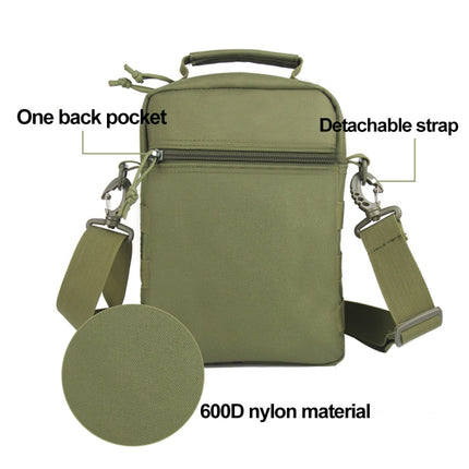 Outdoor Mountaineering Waterproof Shoulder Bag Shoulder Bag(Black)-garmade.com