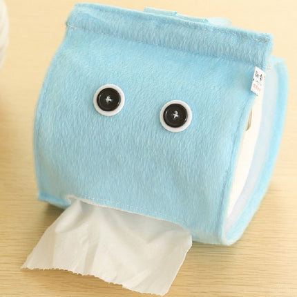 2 PCS Colorful Tissue Cloth Fabric Box Tissue Storage Box(Blue)-garmade.com