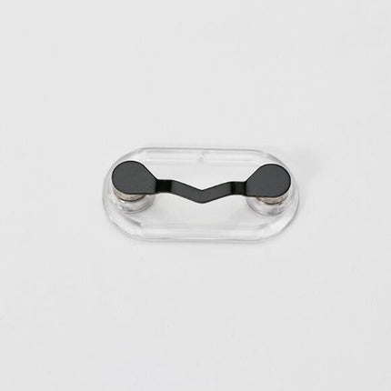 5 PCS Magnetic Glasses Holder Magnetic Brooch Number Plate Headset Glasses Clip(Black)-garmade.com