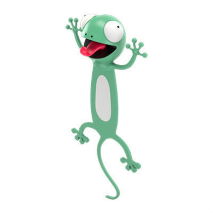 3D Stereo Animal Bookmark Creative Cute Funny Bookmark(Lizard)-garmade.com