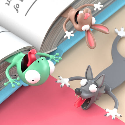 3D Stereo Animal Bookmark Creative Cute Funny Bookmark(Rat)-garmade.com