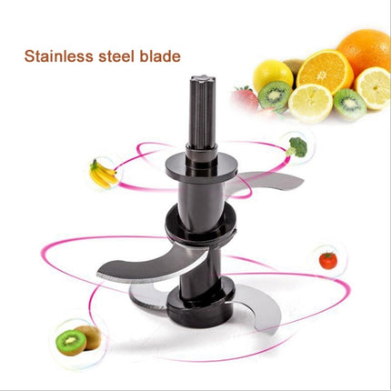 Portable Mixing Cup Electric Soy Milk Juicer Multi-function Cooking Machine Home Meat Grinder(Light Green)-garmade.com