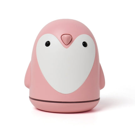 220ml Aroma Humidifier Cute Penguin USB Air Diffuser Home Office Car Mist Maker Air Purifier(Pink)-garmade.com
