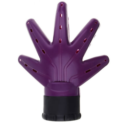 Palm-shaped Hair Dryer Special Cover Shape Drying Shaping Tool(Purple)-garmade.com