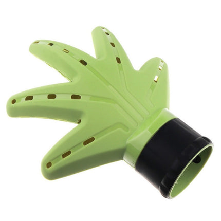 Palm-shaped Hair Dryer Special Cover Shape Drying Shaping Tool(Green)-garmade.com