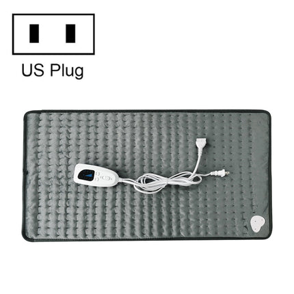 Home Physiotherapy Heating Pad Electric Heating Blanket, Size: 76x40cm, Plug Tpye:US Plug(Dark Gray)-garmade.com