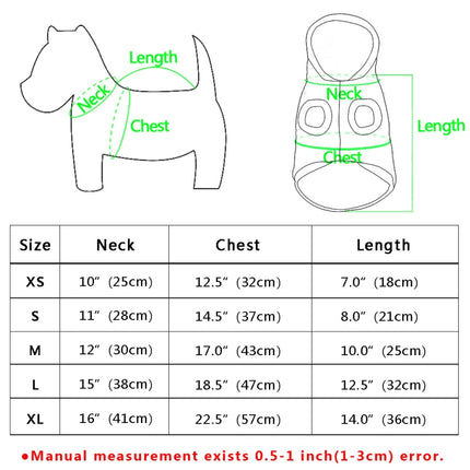 Pet Dog Christmas Costume Pet Snow Warm Coat, Size:XL(Red)-garmade.com