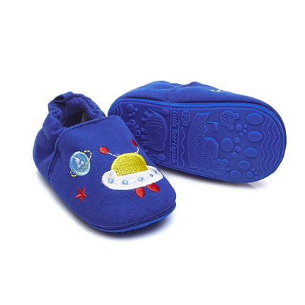 2 Pairs Spring Boy And Girl Baby Toddler Shoes 0-1 Years Old Baby Shoes Cartoon Soft Bottom Shoes, SIZE:14cm(Blue)-garmade.com