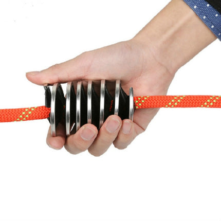 XINDA XD-Q9705 Outdoor Climbing Rope Brush Cleaning Brush Rope Cleaning Tool(Black)-garmade.com