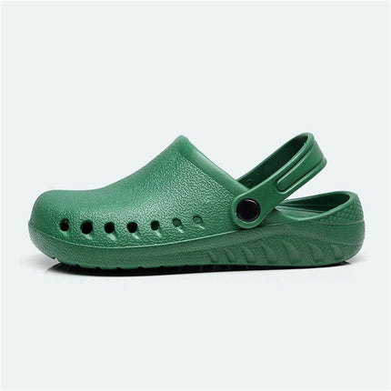 Breathable Lightweight Non-slip Nursing Surgical Experimental Workwear, Shoe size:35(Green)-garmade.com