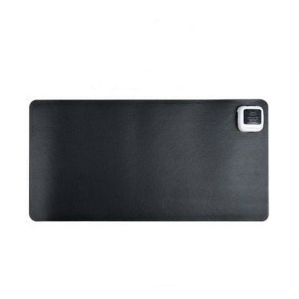 220V Electric Hot Plate Writing Desk Warm Table Mat Blanket Office Mouse Heating Warm Computer Hand Warmer Desktop Heating Plate, Color:Black Small Size, CN Plug-garmade.com