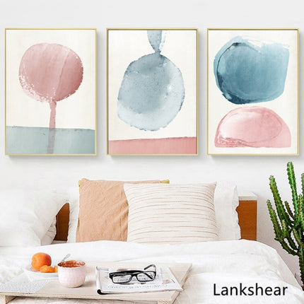 Abstract Paintings Decoration Wall Art Posters Minimalist Canvas, Size (Inch):35x50cm(A)-garmade.com