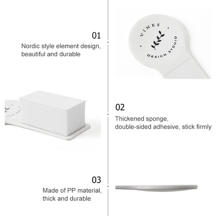 Toilet Lid Cover Handpiece Toilet Accessories(English Word)-garmade.com