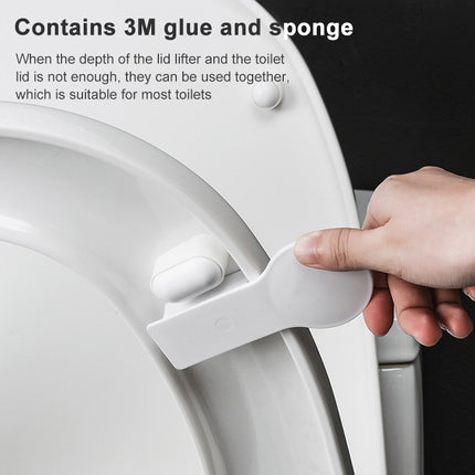 Toilet Lid Cover Handpiece Toilet Accessories(English Word)-garmade.com