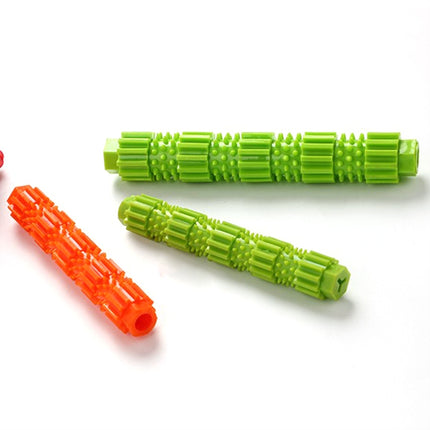 Pet Dogs Training Chew Pet Toys Strong Bite Resistant Dogs Rubber Molar Toys, Size:S(Green)-garmade.com