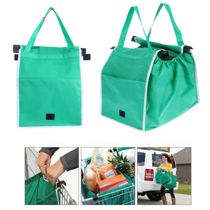 Supermarket Cart Non Woven Portable Shopping Bag-garmade.com