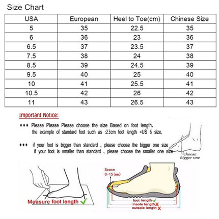 Breathable Sneakers Women Flats, Size:36(Black)-garmade.com