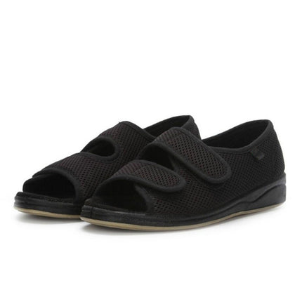 Widening and Fatning Middle-Aged Shoes, Size:37(Black)-garmade.com