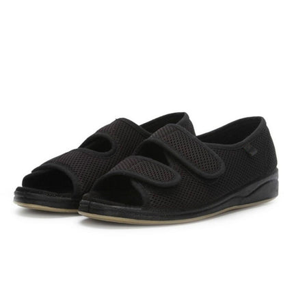 Widening and Fatning Middle-Aged Shoes, Size:38(Black)-garmade.com