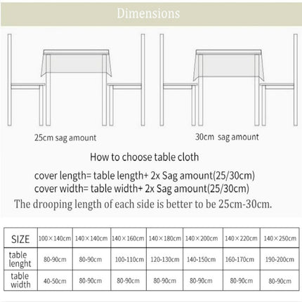 Literary Fresh Geometric Cotton Linen Tablecloth Gray Arrow Rectangular Coffee Table Cloth Desk Cloth, Size:60x60cm-garmade.com