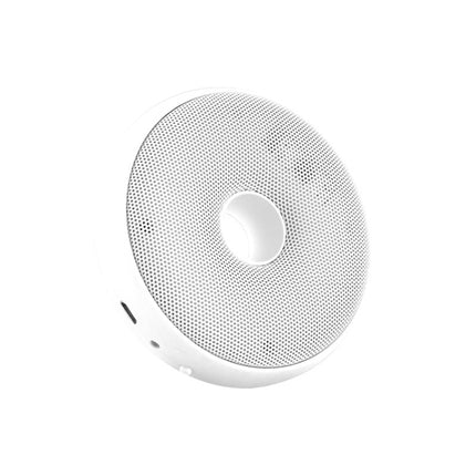 Portable Donut Electric Air Purifier Home Car Anion Ozone Deodorizer(White)-garmade.com