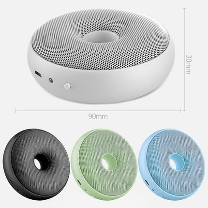 Portable Donut Electric Air Purifier Home Car Anion Ozone Deodorizer(Blue)-garmade.com