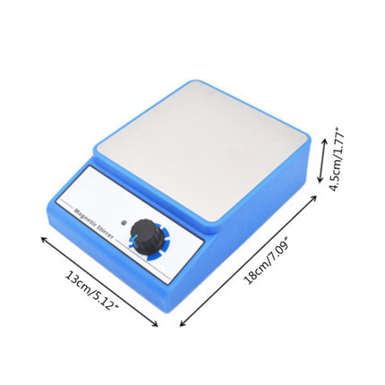 Magnetic Stirrer Laboratory 3000ml Capacity Mixer, EU Plug(Blue)-garmade.com
