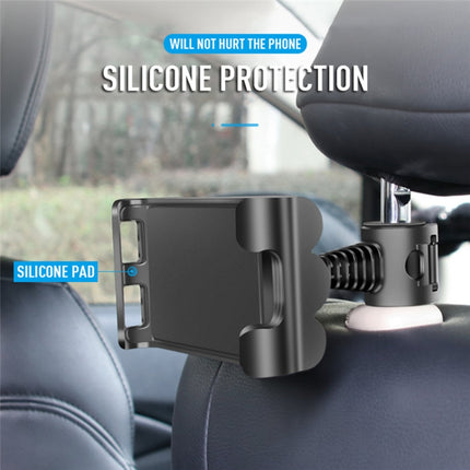 Universal Adjustable Car Tablet Stand Holder Car Seat Back Bracket For 4-11 Inch Tablet(Blue)-garmade.com