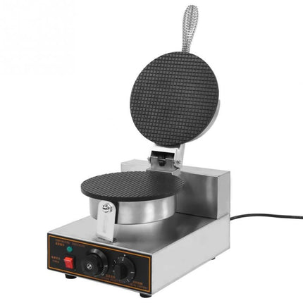 Electric Waffle Maker Egg Roll Maker DIY Ice Cream Cone Machine Crispy Omelet Machine, Plug Type:UK Plug-garmade.com