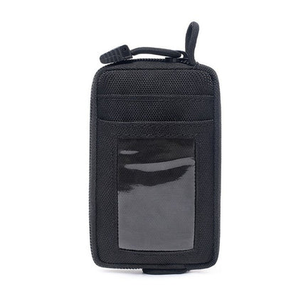 Outdoor Running Multi-functional Coin Purse Travel Waterproof Leisure Card Bag(Black)-garmade.com