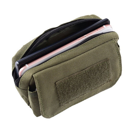 Wear-resistant Nylon Waterproof Outdoor Sports Camping Bag(Black)-garmade.com