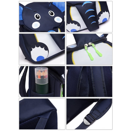Elephant School Backpack for Children Cute 3D Animal Kids School Bags Boys Girls Schoolbag(Orange)-garmade.com
